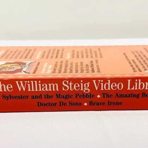 THE WILLIAM STEIG VIDEO LIBRARY Author Library Collection VHS Home Video Tape - Picture 5 of 8